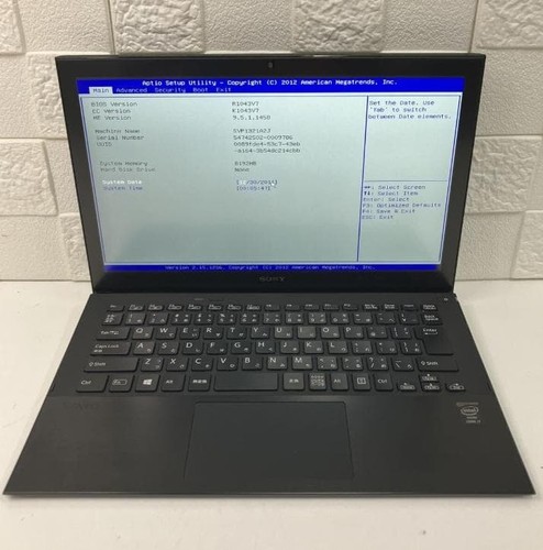 Sony vaio svp1321a2j core - sony, i7